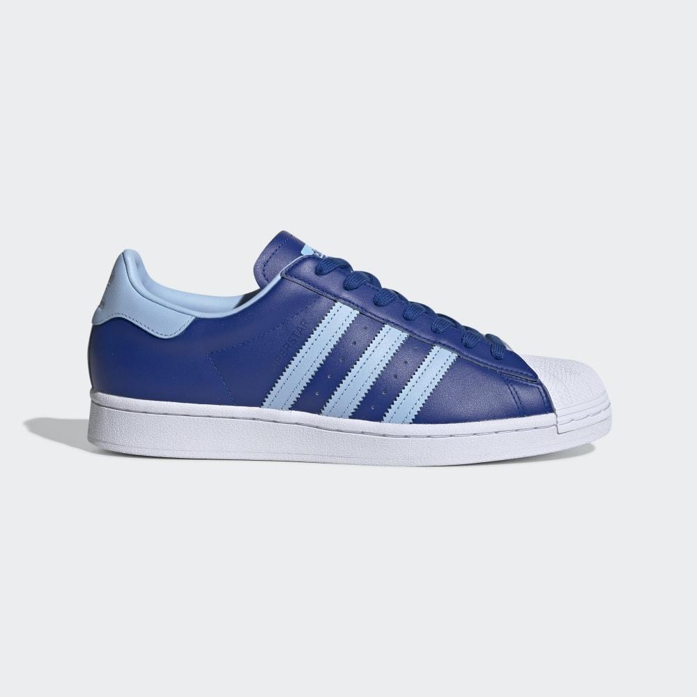 Adidas Men's Superstar Originals Shoes Royal/White Ireland FV3268